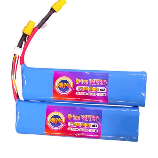 2s 5000 mah  12 c  lityum iyon batarya