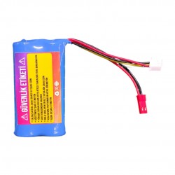 RC KUMANDA PİLİ 7,4 VOLT 2500 MAH  3-5c